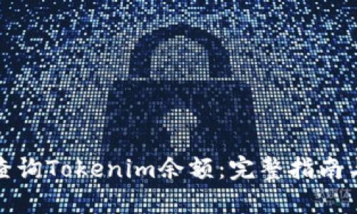 如何高效查询Tokenim余额：完整指南与实用技巧