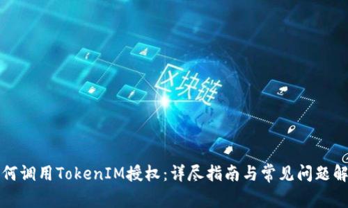如何调用TokenIM授权：详尽指南与常见问题解答