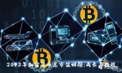 :2013年加密货币总市值回顾