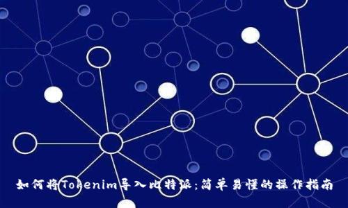如何将Tokenim导入比特派：简单易懂的操作指南
