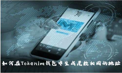 如何在Tokenim钱包中生成尾数相同的地址
